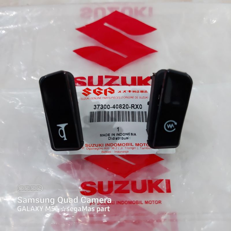 Tombol Original Suzuki Address, Nex, Lets ปุ่มสวิตช์สตาร์ทสวิตช์แตร