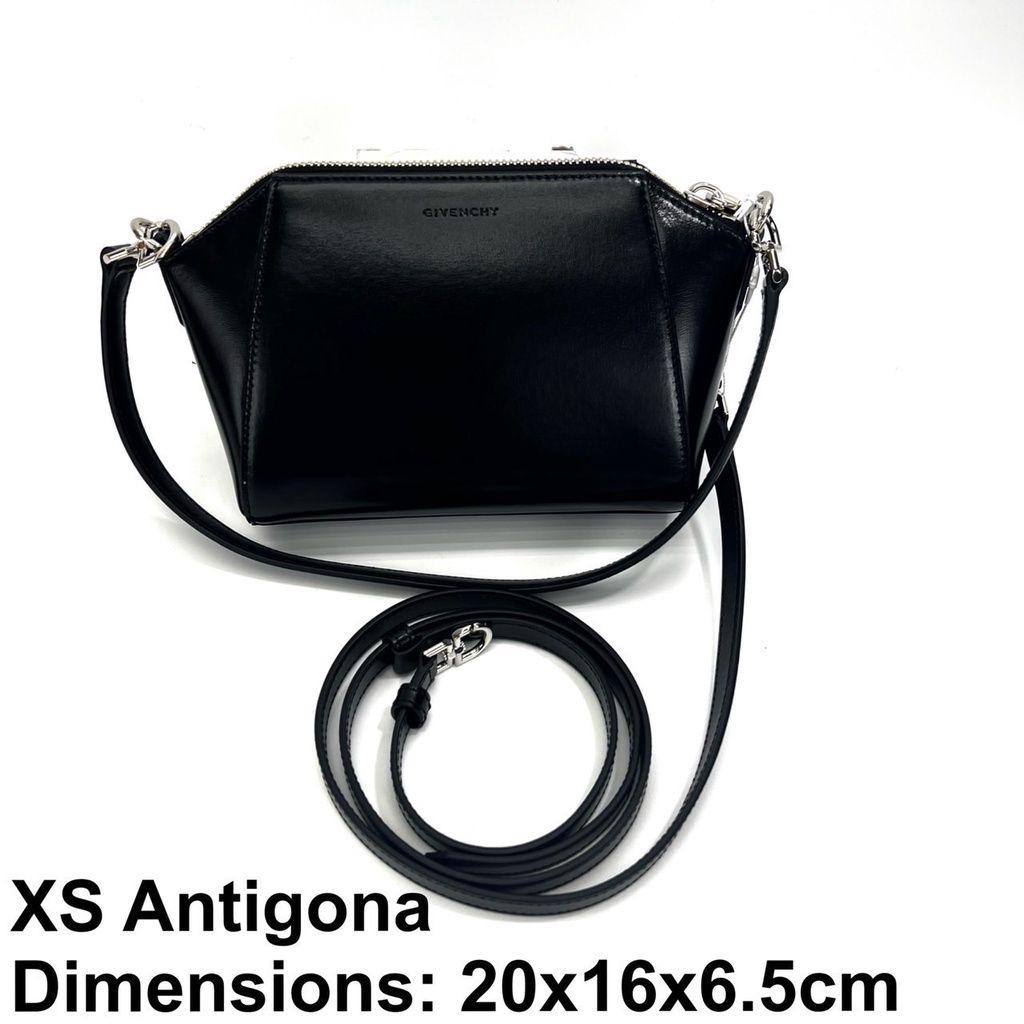 **สอบถามstockก่อนสั่ง Givenchy XS antigona สีดำ ใบเล็ก น่ารัก กระเป๋า จีวองชี ของแท้ กระเป๋าสะพายข้าง แบรนด์เนม ผู้หญิง