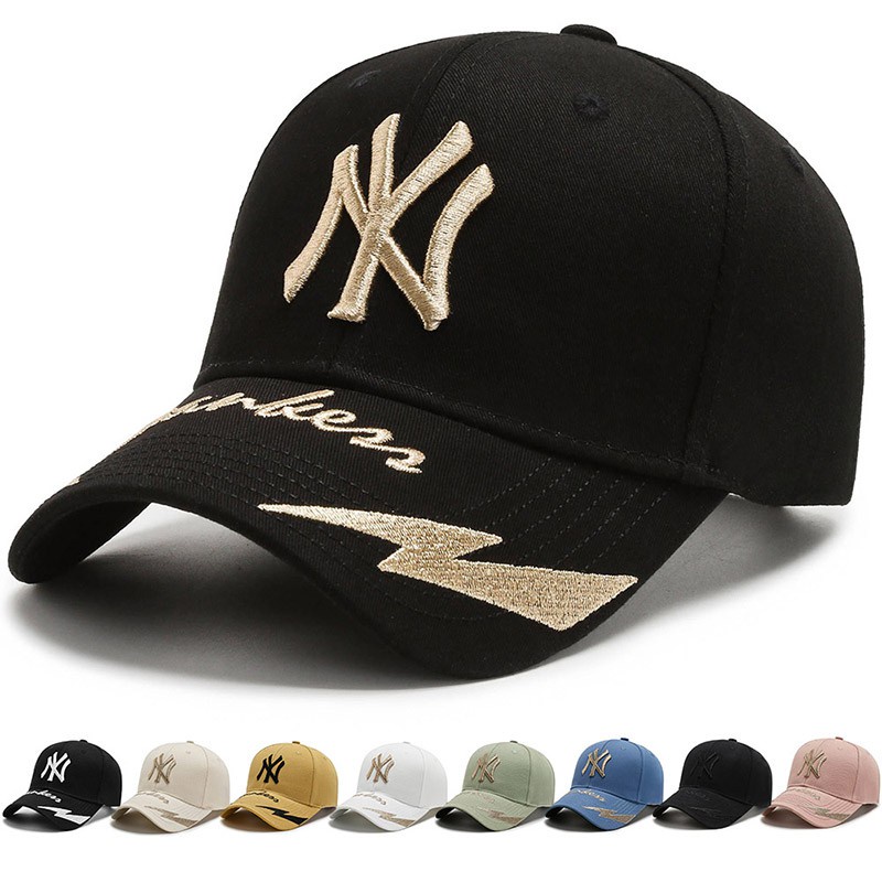 หมวกเบสบอลโลโก้ Ny New York ล่าสุด Distro Mens Womens