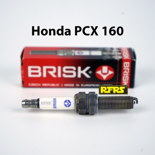 หัวเทียน BRISK PREMIUM RACING แกนเงิน Honda PCX 160 Spark Plug (SY01RC) รองรับทุกน้ำมัน Made in EU