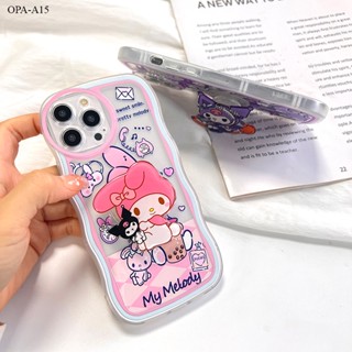 OPPO A15 A15S A16 A16K A16E A17 A17K A37 A37F NEO 9 A39 A57 A83 2016 เคสออปโป้ สำหรับ Case Melody Kuromi Cinnamoroll เคส เคสโทรศัพท์ เคสมือถือ TPU Soft Cases