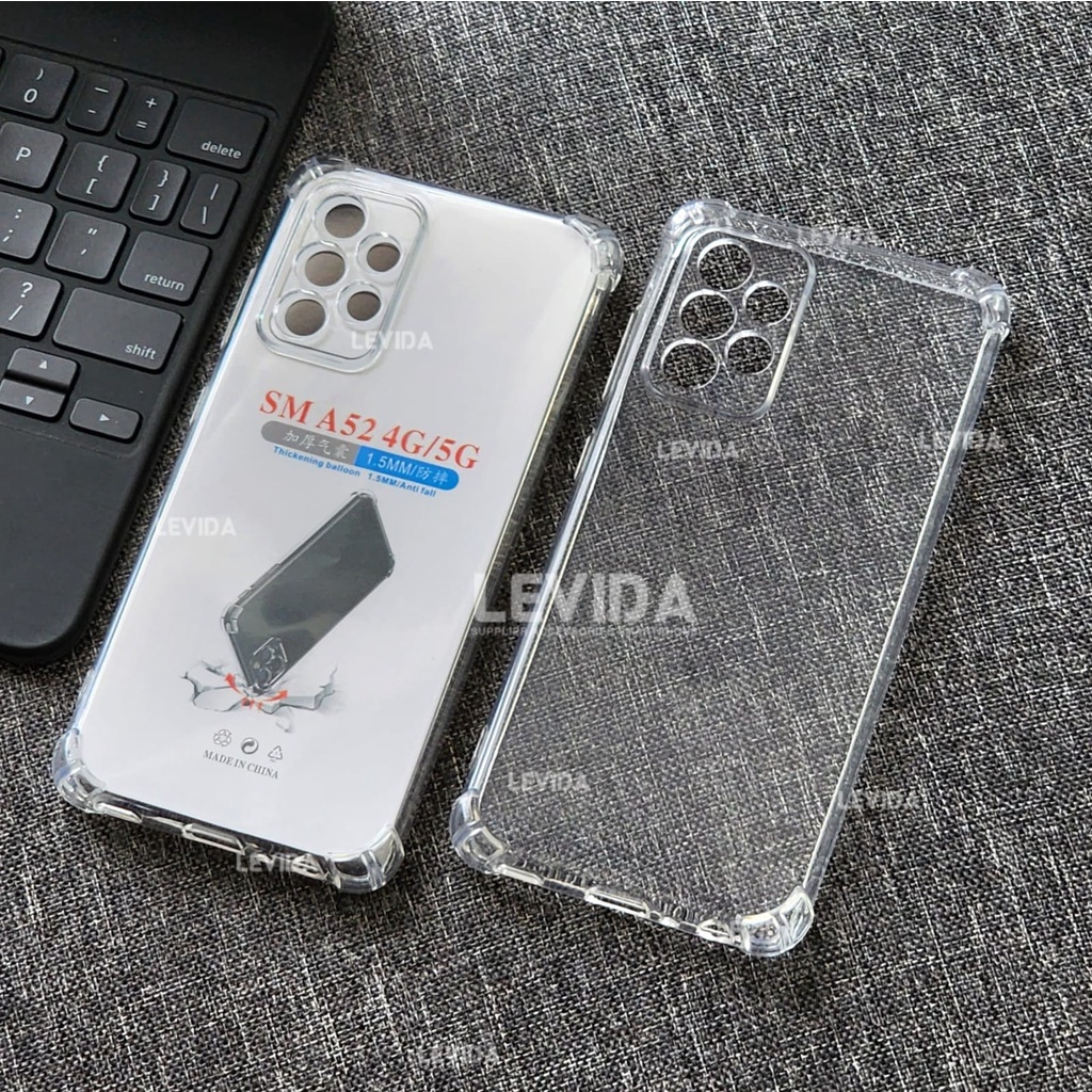 Samsung A52 Samsung A52S Samsung A23 Samsung A33 5G Samsung A32 4GกรณีถุงลมนิรภัยเคสใสAnticrack Sams