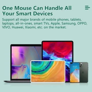 GOOJODOQ 2-in-1 Wireless Mouse Dual Mode 2.4Ghz Wireless Bluetooth 2 In 1 เมาส์ไร้สาย