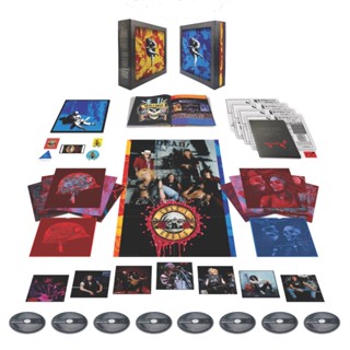 ผ่อนได้ 0% USE YOUR ILLUSION LIMITED EDITION SUPER DELUXE 7CD + BLU RAY BOX SET ชุดสะสม  ของใหม่ในซีล