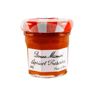 บอนน์ มาม็อง แยมแอปริคอท 30 กรัม - Bonne Maman Apricot Jam Fruit Spread 30g