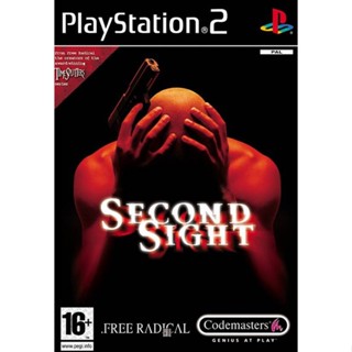 Second Sight (Europe) PS2 แผ่นเกมps2 แผ่นไรท์ เกมเพทู