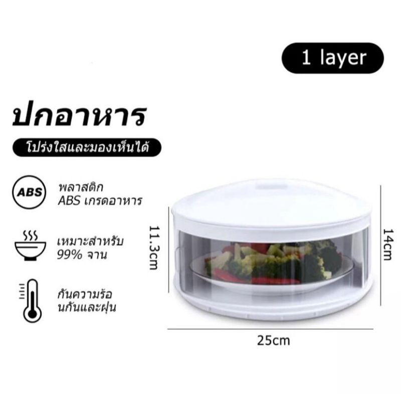 ZTQS HX616 ชั้นเก็บอาหาร คอนโดเก็บอาหาร ที่ใส่ กับข้าว สไลด์เปิด-ปิด เก็บอุณหภูมิ ถนอมอาหาร ป้องกันเ