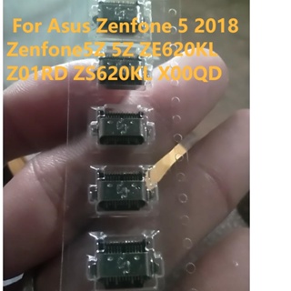 พอร์ตชาร์จ USB สําหรับ Asus Zenfone 5 2018 Zenfone5Z 5Z ZE620KL Z01RD ZS620KL X00QD 1-10 ชิ้น