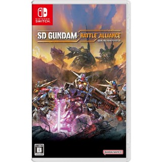 SD Gundam Battle Alliance Nintendo Switch วิดีโอเกมจากญี่ปุ่น หลายภาษา ใหม่