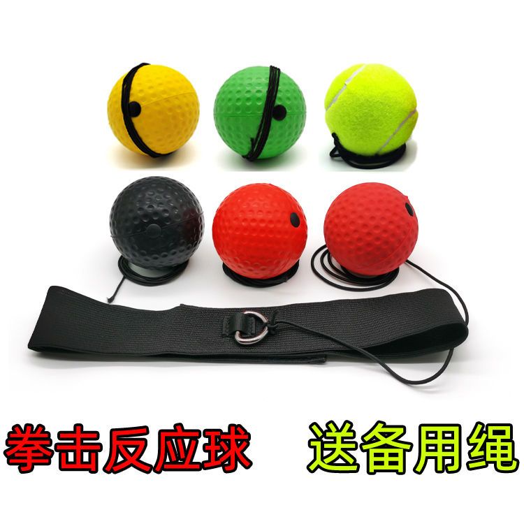 Reflex Ball Boxing Reaction Ball Head-Mounted Boxing Speed Ball Reaction Training Ball เด็กผู้ใหญ่ต่