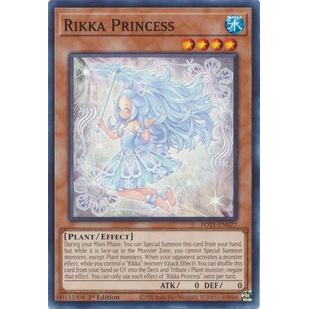 การ์ด Yugioh - TCG - Rikka Princess / POTE-EN027