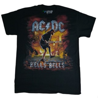 [ปรับแต่งได้]HH เสื้อวง ACDC Hells Bells ลิขสิทธิ์แท้ ปี 2016 เสื้อยืดคอกลม_42