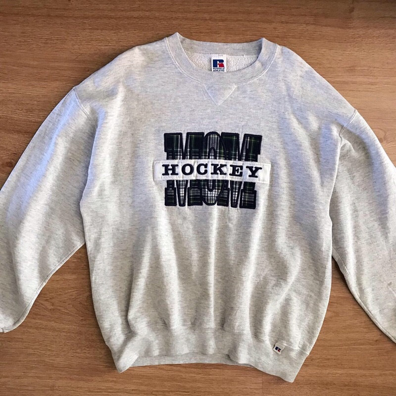 Vintage 90 Usa Russell Mom Hockey