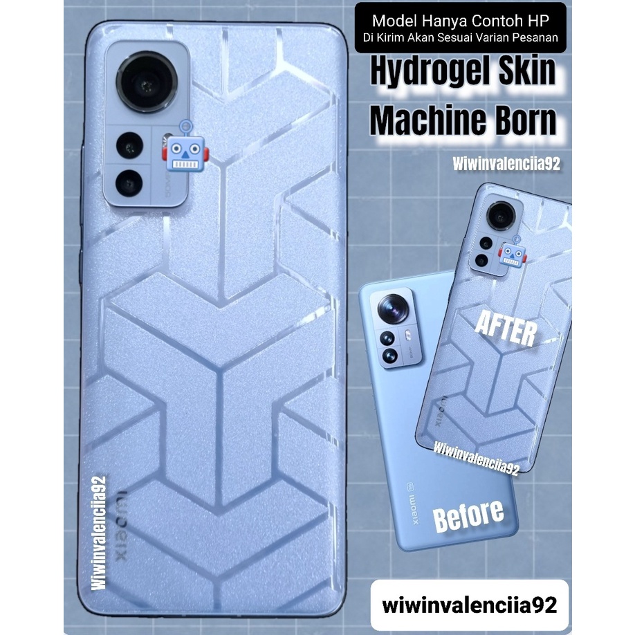 Skin Machine Born 3D Xiaomi 15C 15 14C 13 13C 12C Redmiหมายเหตุ14 13 13Pro 12 12PRO 11 11Pro 10 10s 