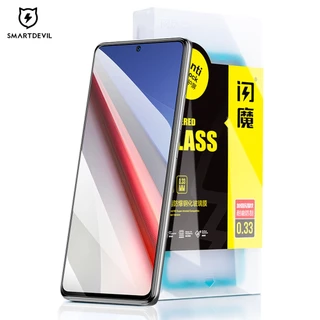 SmartDevil HD กระจกนิรภัย/ป้องกันหน้าจอสําหรับ Vivo iQOO 15 Ultra/13/12/11/Z11 Turbo/Z11x/Z10 ป้องกันลายนิ้วมือและป้องกันการตกกระแทกแบบเต็มหน้าจอแสงสีฟ้า