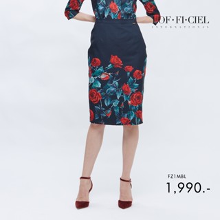 Lofficiel ฺชุดเซ็ทผู้หญิง (เฉพาะกระโปรง) Business Skirt NEW LOFFICIEL กระโปรงระดับมาตรฐาน (FZ1MBL)