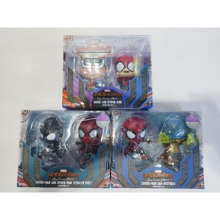 Hottoys Cossbaby Spider Man Movbi And Spider Man Spider Man And Spider Man(Steal Suit) Spider Man And Mysterio มือ1