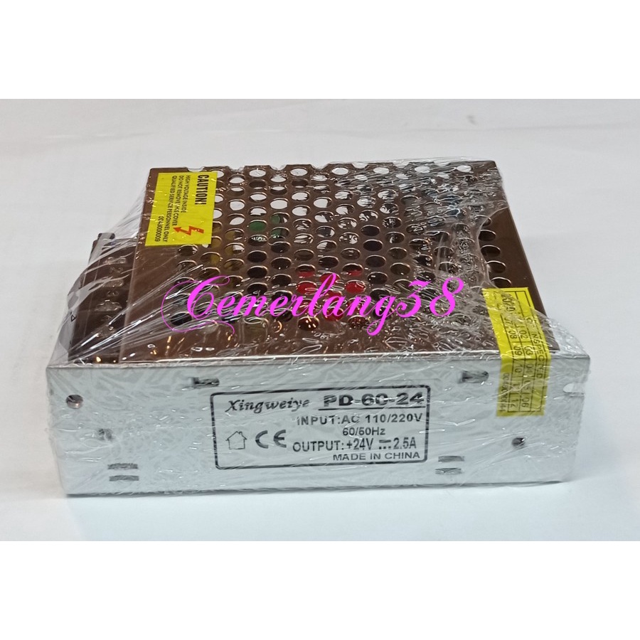 24V 2.5A Net/Iron Power Supply Switching Adapter