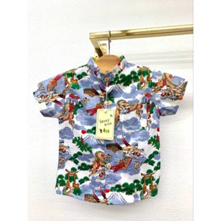 ✅สินค้าพร้อมส่ง✅เสื้อเชิ๊ตเด็กผู้ชาย #ตรุษจีน #eb