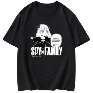 เสื้อแฟชั่นผญ2022 อื่นๆ Camiseta Kawaii Spy X Family para hombres, camisa de moda para niños, camisetas de Hip-Hop, Cami