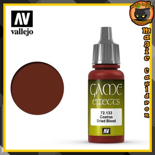 Dried Blood  17ml. Vallejo Game Color Effect สีอะคริลิคสูตรน้ำ