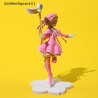 Goldensquare โมเดลฟิกเกอร์ อนิเมะ Card Captor SAKURA สีชมพู สําหรับตกแต่งเค้ก