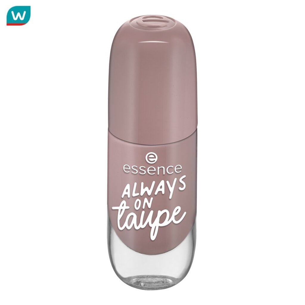Essence เอสเซนส์ น้ำยาทาเล็บ เจล เนล คัลเลอร์ 8มล. 37 ออลเวย์ ออน โทป