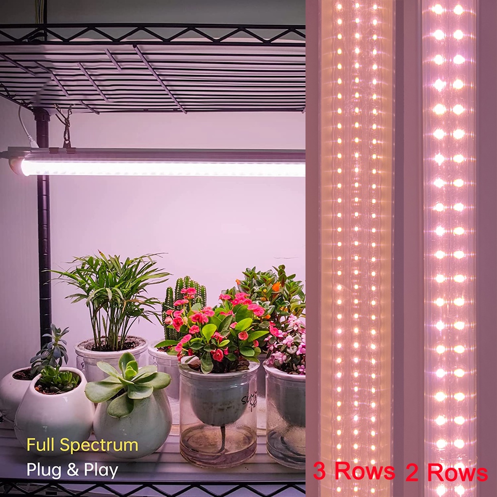 【FURTHERLUX】ปลูกฝังแสงสว่าง หลอดไฟ LED ปลูกพืชโคมไฟปลูกโคมไฟ 30 ซม. 60 ซม. 30W 50W 70W สำหรับปลูกผักและผลไม้