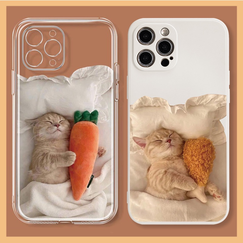 Ming เคสไอโฟน ลายแมวน่ารัก เคสiPhone12/13/14Promax เคสiPhone12/13/14 เคสiPhone14Plus เคสiPhone12/13/