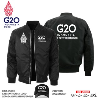 G20 _ เสื้อแจ็กเก็ตบอมเบอร์ล่าสุด G20 แถมหมวกฟรี