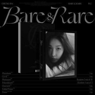 CHUNG HA - Bare&amp;Rare Pt.1 (The 2nd Studio Album)