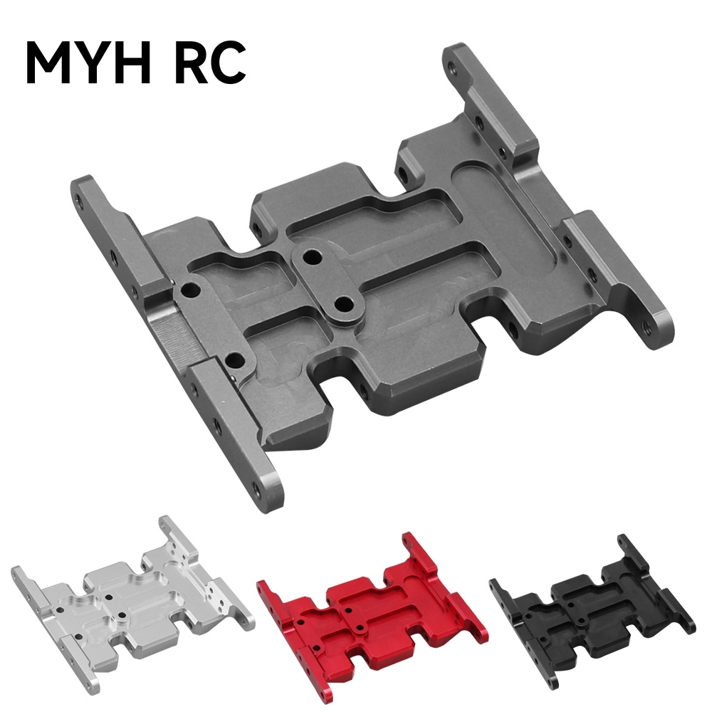 MYHRC Anodized อลูมิเนียมแผ่นลื่นไถลเกียร์สําหรับ 1/10 RC Crawler SCX10 90047 90022 90028 อะไหล่อัพเกรด