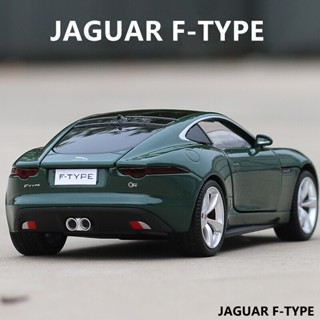 โมเดลรถยนต์อัลลอย สเกล 1/32 JAGUAR F-type Die-Cast Vehicles มีเสียง และไฟ ของเล่นสําหรับเด็ก