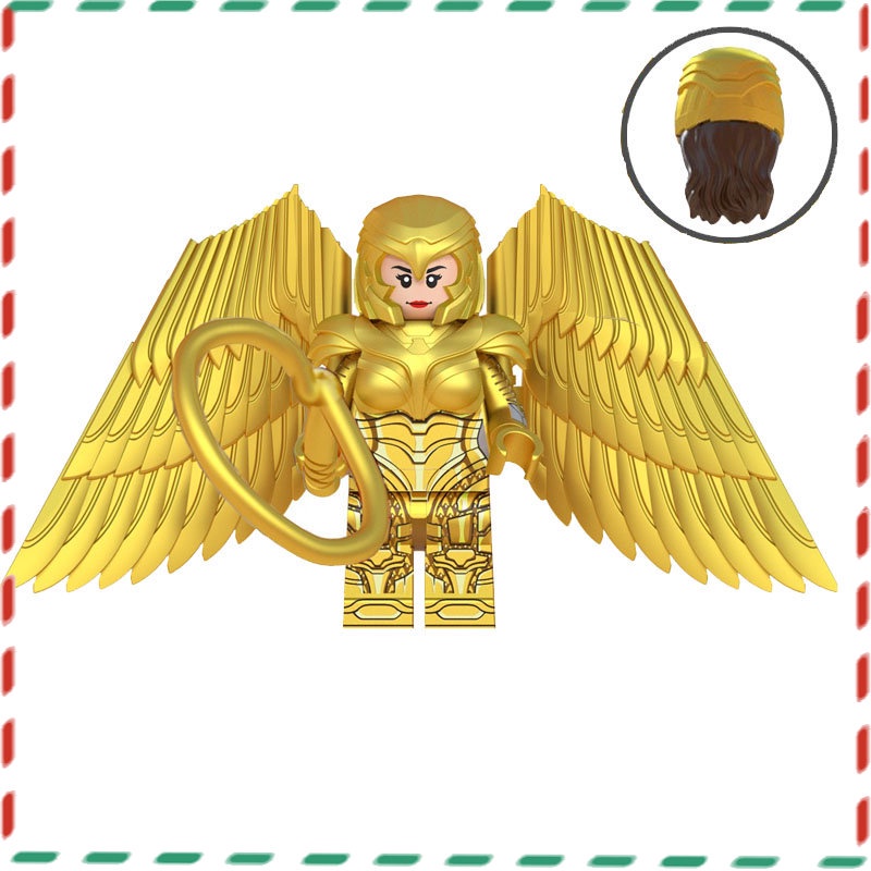 【Toy World】ของเล่นบล็อกตัวต่อ รูปปีก Marvel avengers