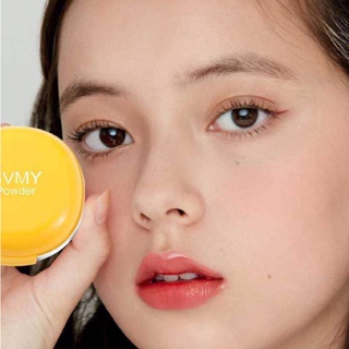 No.5132  แป้งพัฟ SVMY Powder ผสมคอนซีลเลอร์ เนื้อเนียน บางเบา เเบบพกพา ปกปิดเรียบเนียน ธรรมชาติ