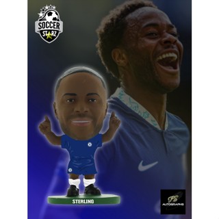 โมเดลนักฟุตบอล SoccerStarz ลิขสิทธิ์แท้จากสโมสร Chelsea - Raheem Sterling