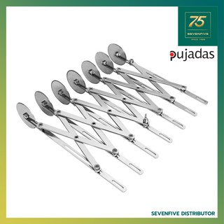 PUJADAS มีดตัดแป้ง ที่ตัดแป้ง ลูกกลิ้งกรุแป้ง 7ใบมีด DOUGH CUTTER PUJ1-805.000