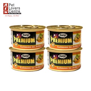 BURP อาหารเปียกแมวสูตร PREMIUM ขนาด 85 กรัม (4 กระป๋อง)