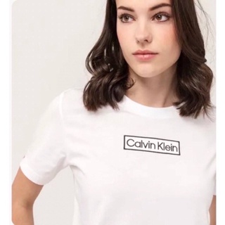 ⏸CALVIN KLEIN T-SHIRT เสื้อยืดคอกลมแขนสั้นแบรนด์