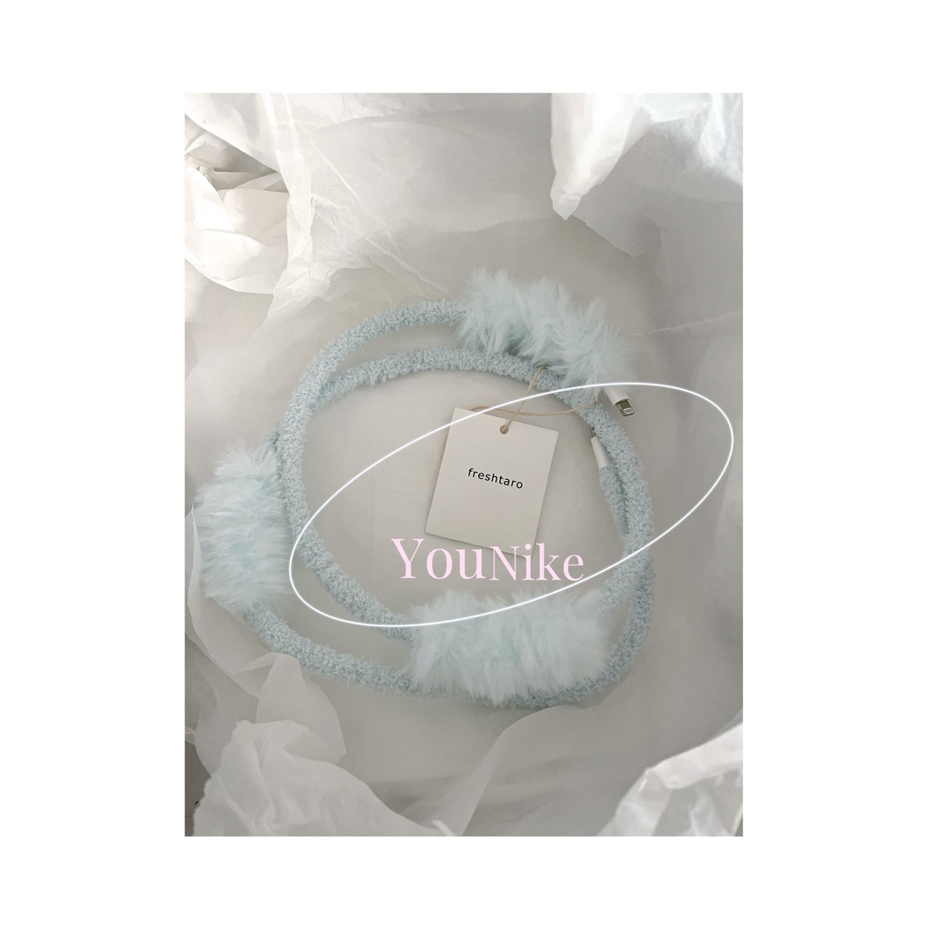 สายชาร์จ Type-C แฮนด์เมด ขนาด 1.0 ม. สีตัดกัน แฟชั่น สําหรับป้องกันสายชาร์จ