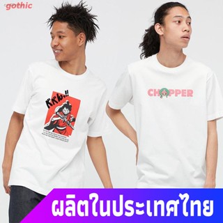 gothic ร์ตูนพิมพ์ฤดูร้อน ย์เสื้อยืด Anime T-shirt&gt;อะนิเมะแบรนด์ร่วม One Piece ONEPIECE เสื้อยืดผ้าฝ้ายพิมพ์ลายผู้ชา_40