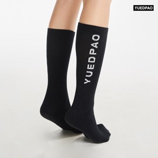 Yuedpao[ใหม่ล่าสุด]  Classic socks สี Black&amp;Creamy