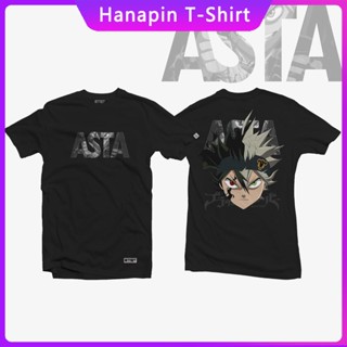 เสื้อยืดAnime Shirt - Black Clover - Demon Oversized T shirt Original Tshirt For Men And Women Shirt Tops