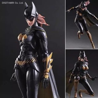 Justice League PlayArts Batgirl Batman Arkham Knight ของเล่นสําหรับเด็ก