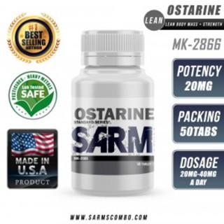 Sarms Combo Ostarine MK-2866 20mg 50 tabs