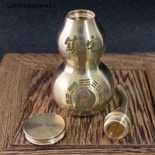 Goldensquare ฟิกเกอร์น้ําเต้าทองเหลือง แบบกลวง เปิดได้ สําหรับตกแต่งบ้าน