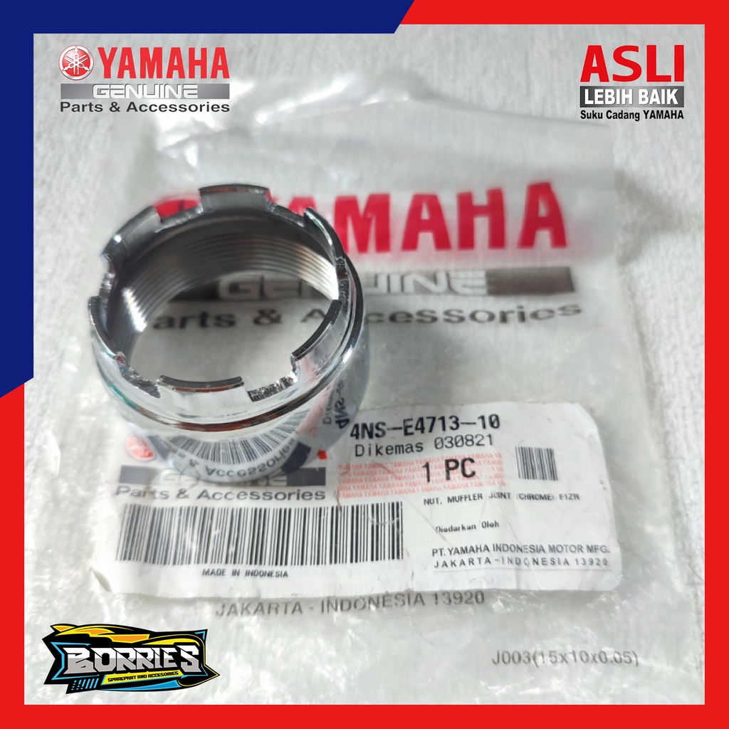 ต้นฉบับ F1ZR F1 4NS-E4713-10 น็อตเชื่อมต่อไอเสีย