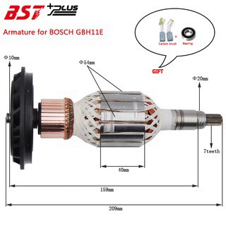 โรเตอร์ สําหรับ Bosch GBH11E Demolition Hammer Bosch GBH11 GSH11