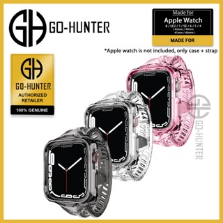 Itskins Spectrum Clear Combo (สาย + เคส) สําหรับ Apple Watch (45 มม. / 44 มม. / 41 มม. / 40 มม.) Series 8 / SE2 / 7/6 / SE /