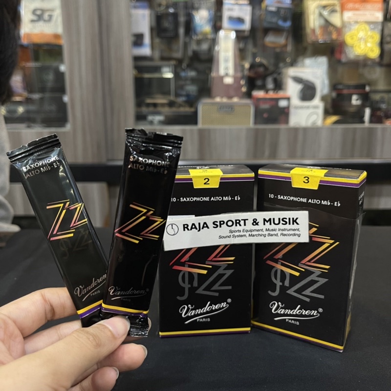 REED SAXOPHONE VANDOREN PARIS JAZZ ALTO SIZE 2 3 - ORIGINAL REED SAXOPHONE